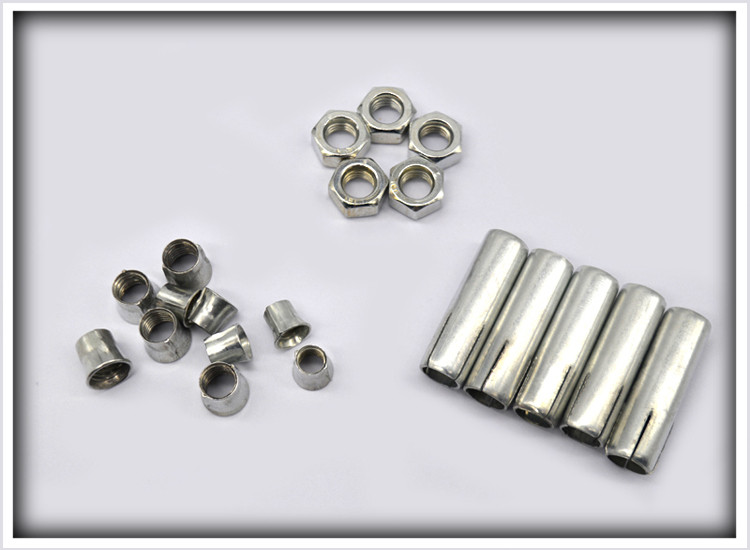 丝杆三件套膨胀组合 吊顶吊筋丝杆国标膨胀螺丝组合拉爆 m10*1.