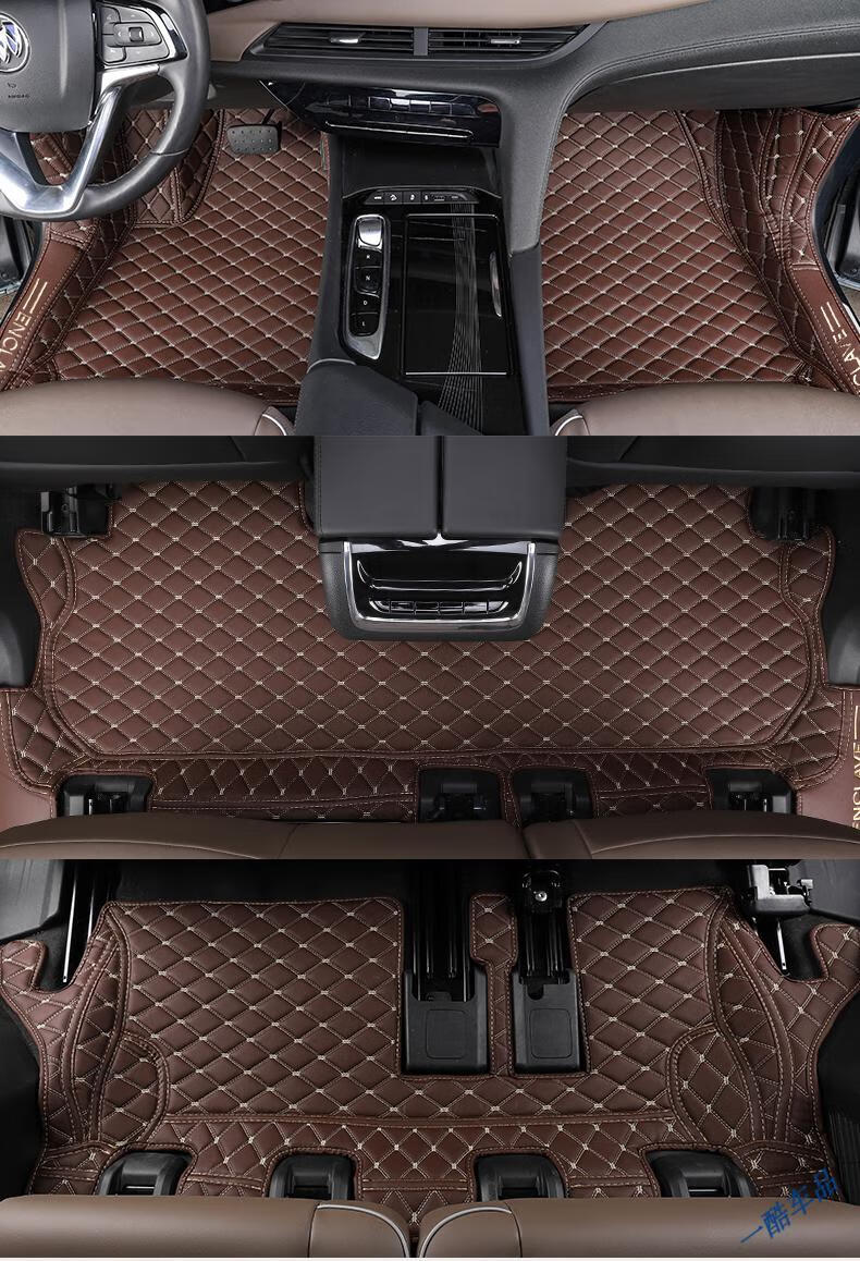 适用于2022款别克昂科旗脚垫全包围6座7七座包门槛丝圈子艾维亚 套餐