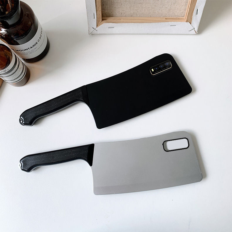 牛壳壳抖音同款菜刀型vivos10手机壳x60搞怪iqooneo5个性y31s创意27