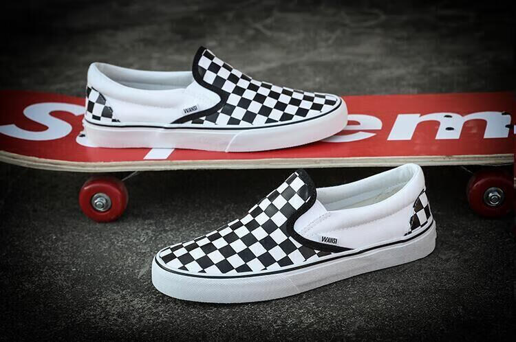 万斯(vans)万斯帆布鞋一脚蹬懒人鞋低帮夏季透气男鞋复古女鞋板鞋休闲