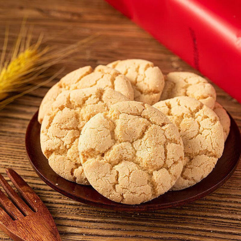 鼎福桃酥鼎福老味道桃酥酥性饼干婚庆桃酥过节song礼song长辈年货300g