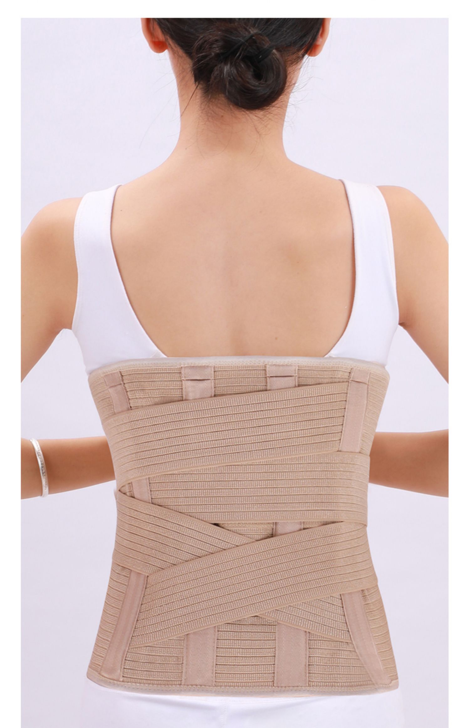 胸腰椎固定支具腰间盘术后护腰带肋骨腰部压缩性骨折加宽腰围 加宽型