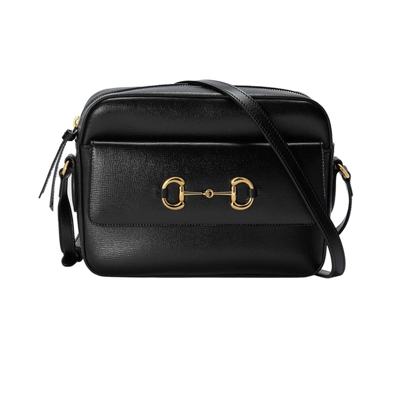 gucci古驰马衔扣1955系列小方包小号肩背包 1db0g 2361棕色预售【图片