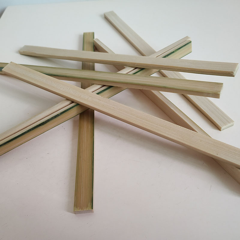 diy创意抛光无竹节方竹片竹条竹块模型竹灯笼鸟笼竹筷子材料嘉际长