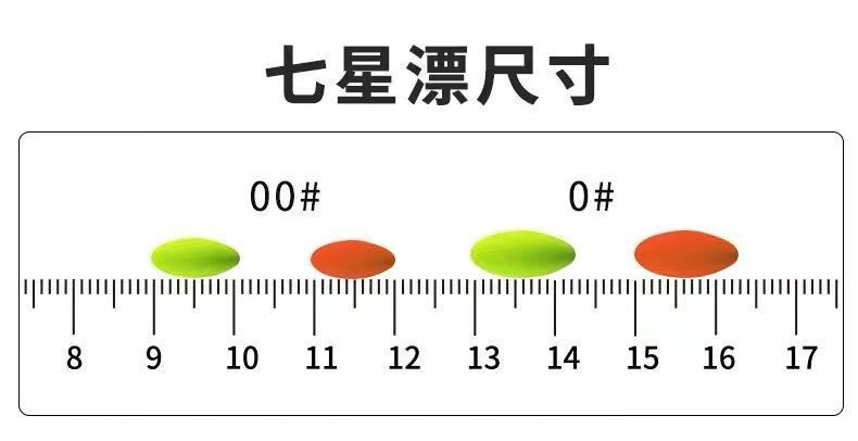 七星漂线组套装七星漂套装朝天钩鱼钩鱼线鱼漂鱼钩套装全套成品鲫鱼漂