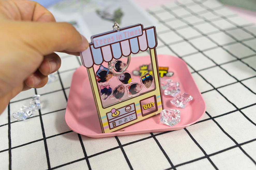 摇摇乐挂件时代少年团娃娃机钥匙扣摇摇乐钥匙链书包挂饰mirror同款