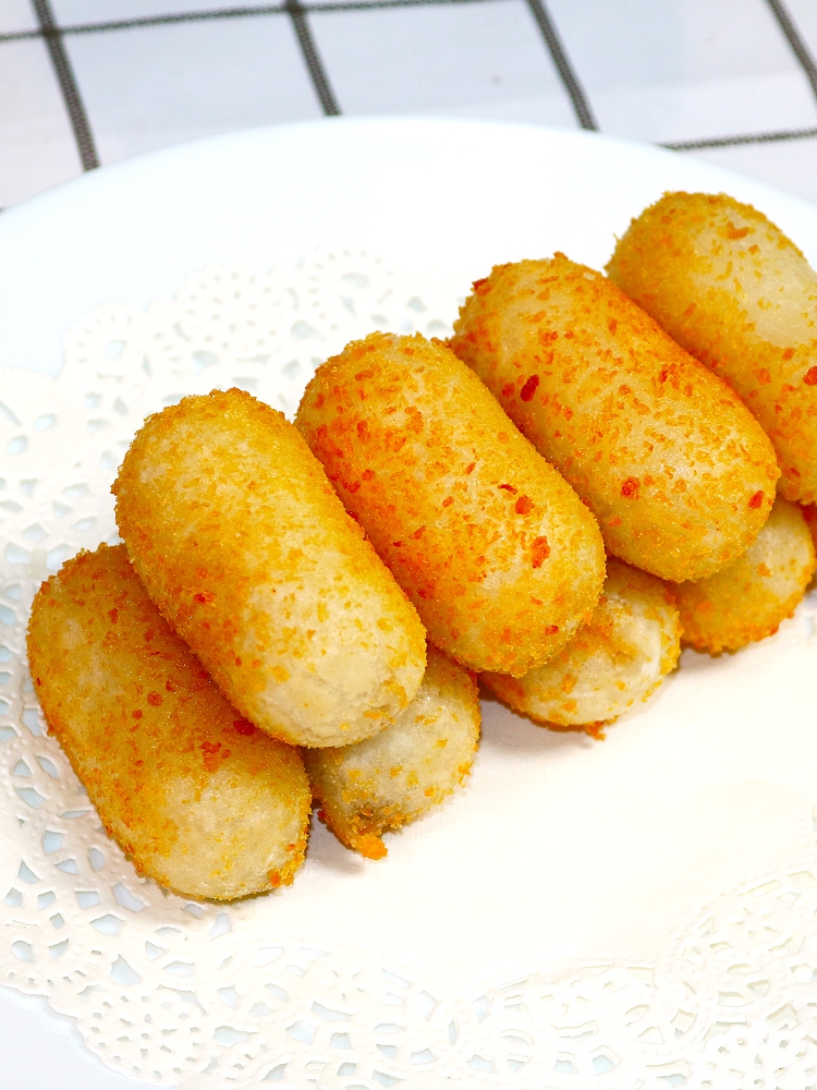 8折整箱阿诺爆浆糍粑油炸小吃点心四川特产半成品火锅店红糖糯米糍粑