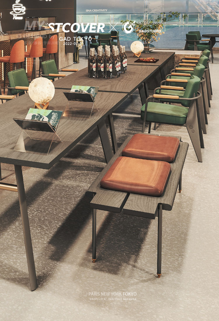 咖啡桌椅套装 gad酒吧桌椅组合套装网红咖啡厅桌子清吧酒馆椅子茶餐厅