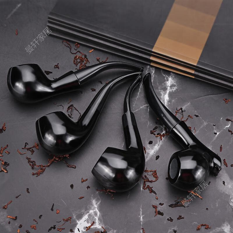 烟斗9mm烟道过滤实木烟斗 860 木纹光面【图片 价格 品牌 报价】-京东