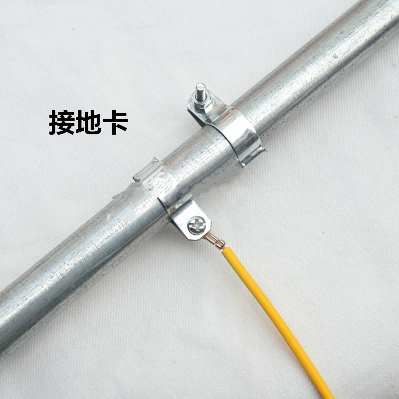 接地管卡 管夹 镀锌管接地卡 kbg线管接地卡jdg接地卡箍 接地抱箍