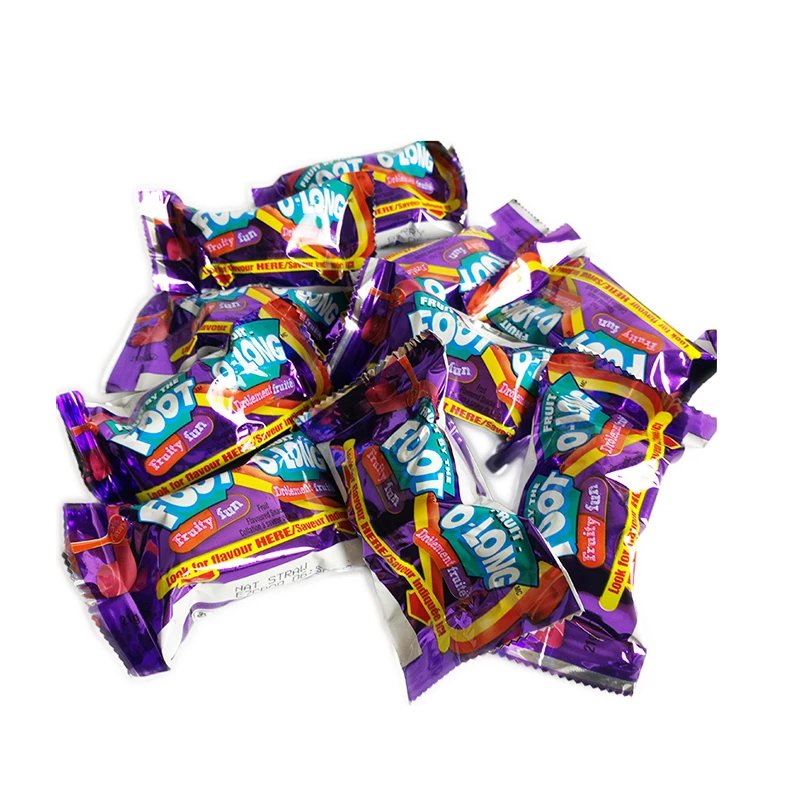 万圣节美国进口 fruit by the foot 芙特长水果汁卷卷糖软糖果 新老