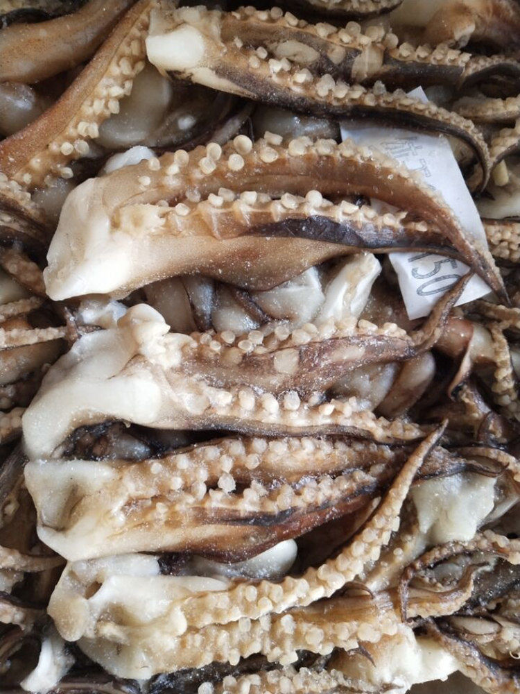 新鲜鱿鱼须冷冻烧烤鱿鱼海鲜水产鲜活铁板鱿鱼二本足火锅食材 腾旺纳