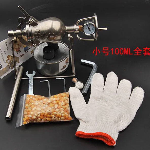 膨化机 粮食放大器老式迷你爆米花机家用网红304不锈钢米花机 定制