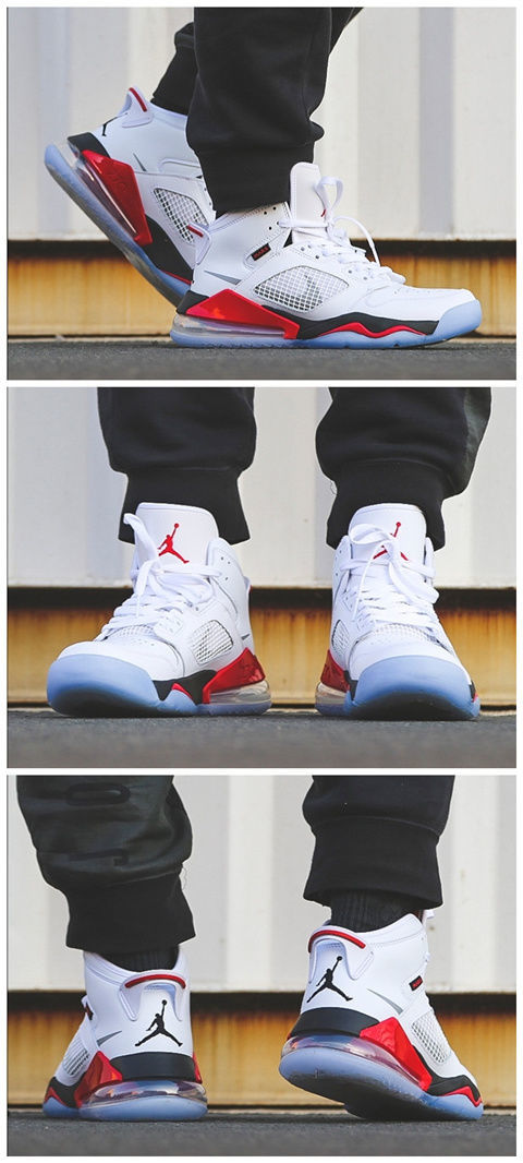 ajmars270白红火星纯原鸳鸯中帮中帮low男女气垫透气实战篮球鞋aj270