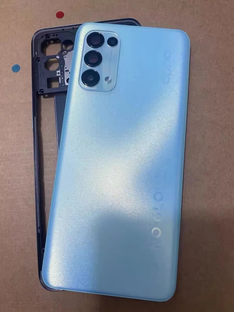 原厂原装适用于oppo reno5原装后盖reno5k原中框后盖前框屏框按键卡托