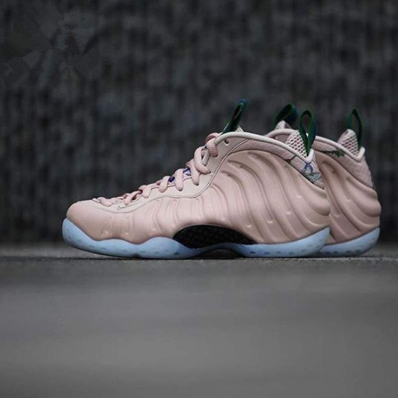 nike耐克女鞋新款foamposite 女款喷泡气垫缓震经典运动休闲鞋耐磨