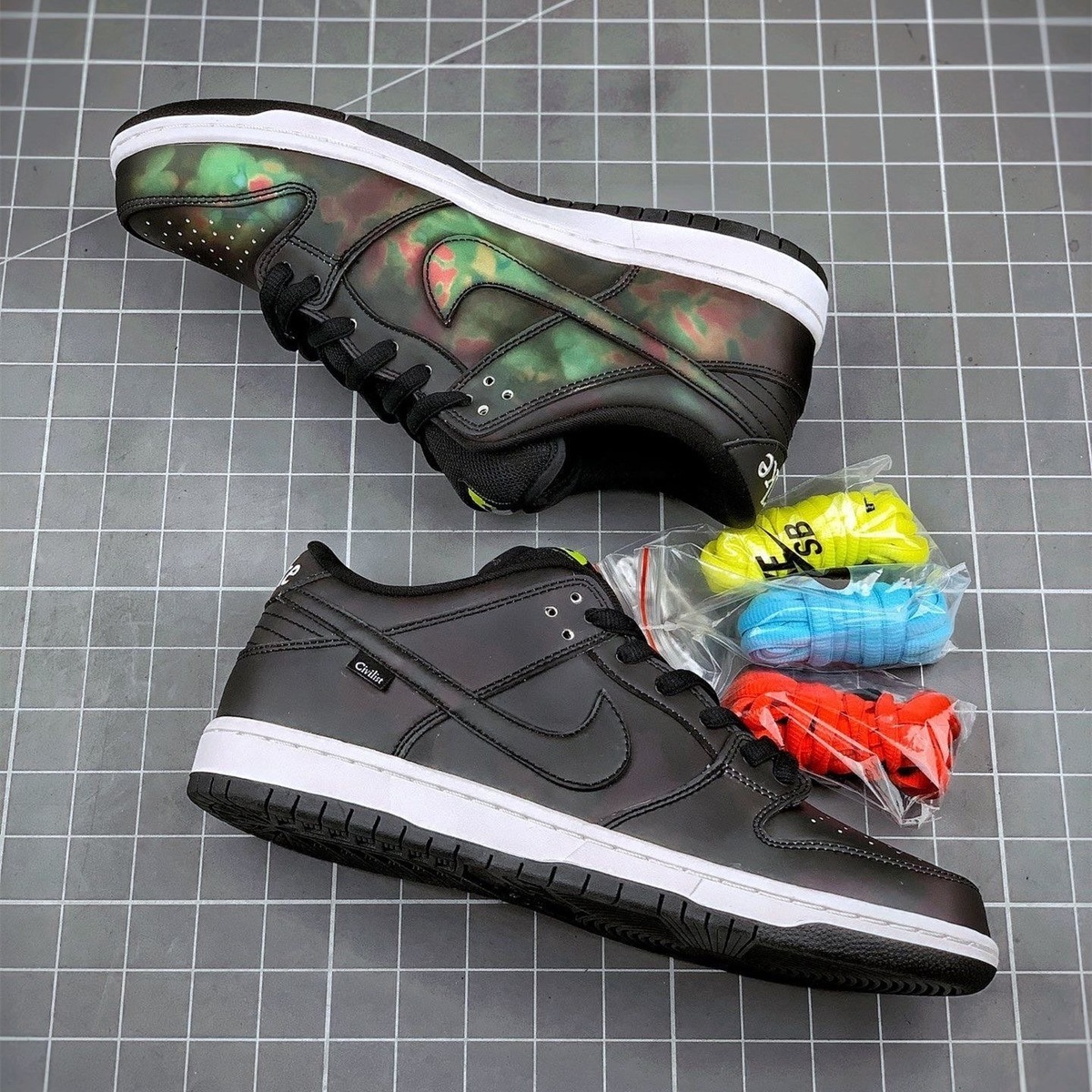 sb dunk low热成像影子灰情人节限定情侣学生男女运动休闲板鞋 牛奶