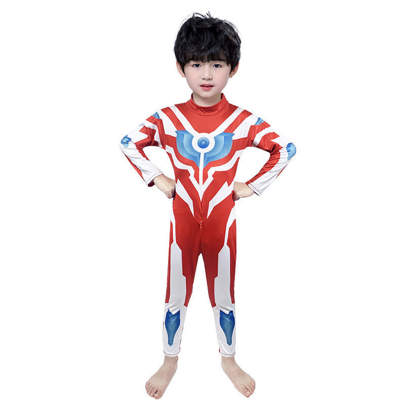 奥特曼连体泳衣 迪迦奥特曼泳衣防晒长款连体泳衣捷德奥特曼连体长袖