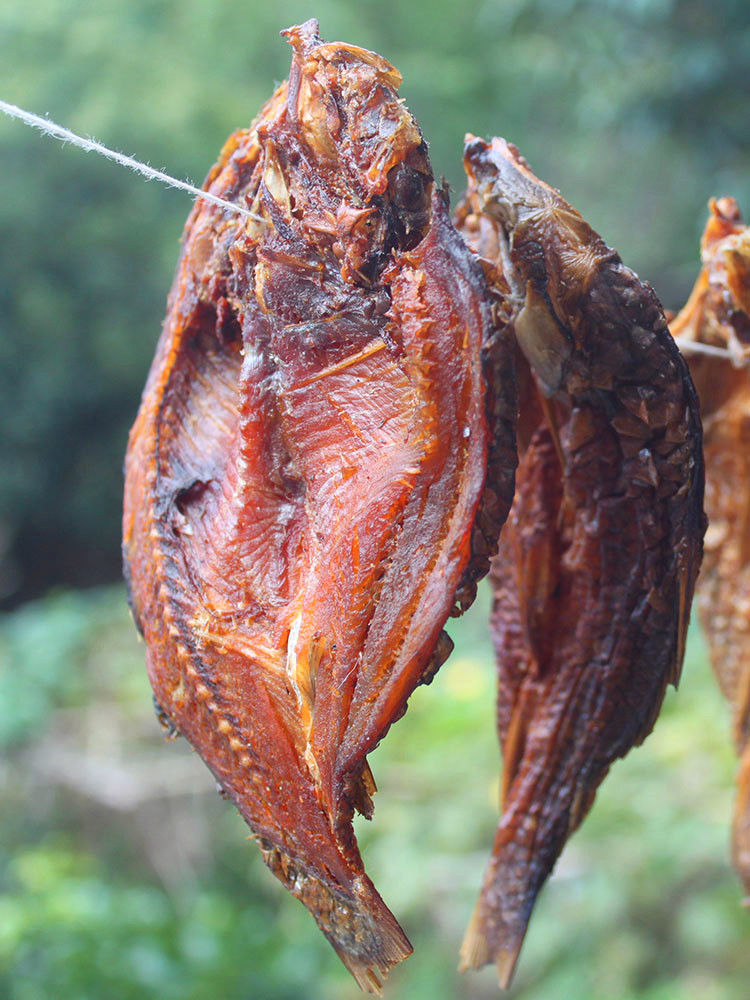 禾花鱼干全州香酥鱼野生小河鱼烟熏小鱼干干货干鱼仔农家淡水鱼干禾花