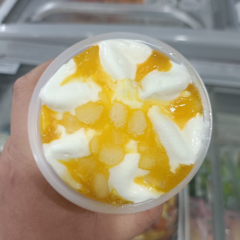 15杯五丰上口爱冰激凌230g网红乌龙芒果雪泥棒冰喜茶冷饮雪糕5杯乌龙