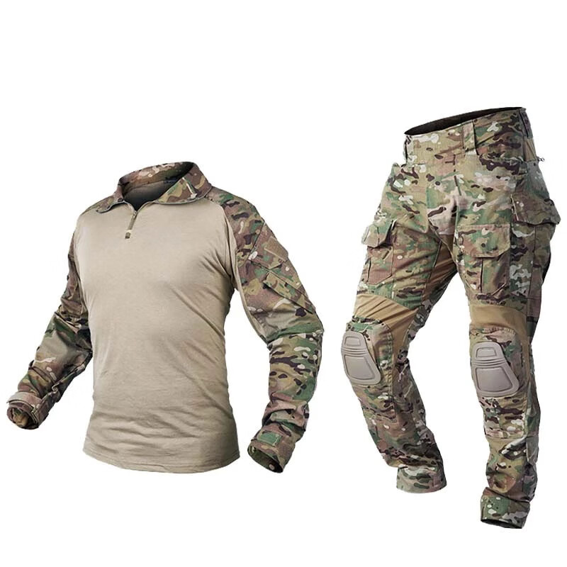 比助 特价捡漏 作战服 g3蛙服战术强袭套装作战服战术装备强袭黑灰