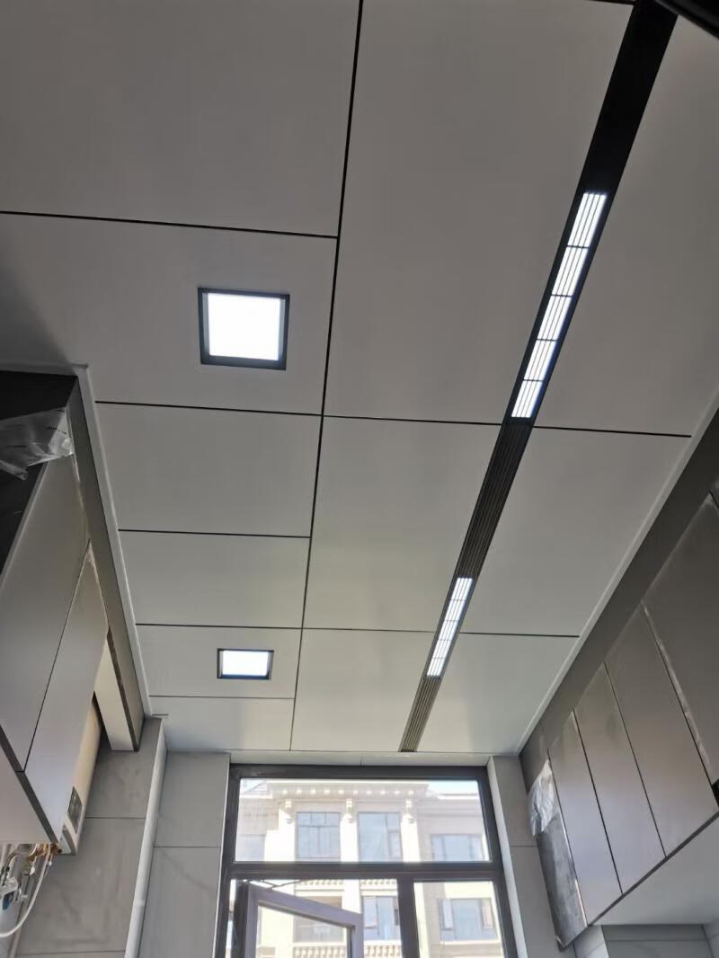 450x900集成吊顶铝扣板大板厨房卫生间阳台客厅天花板蜂窝板二级 龙悦