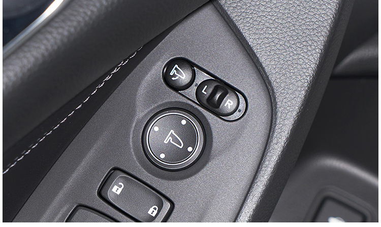 适用于本田八代思域 雅阁 crv 飞度后视镜折叠开关倒车镜定制 折叠