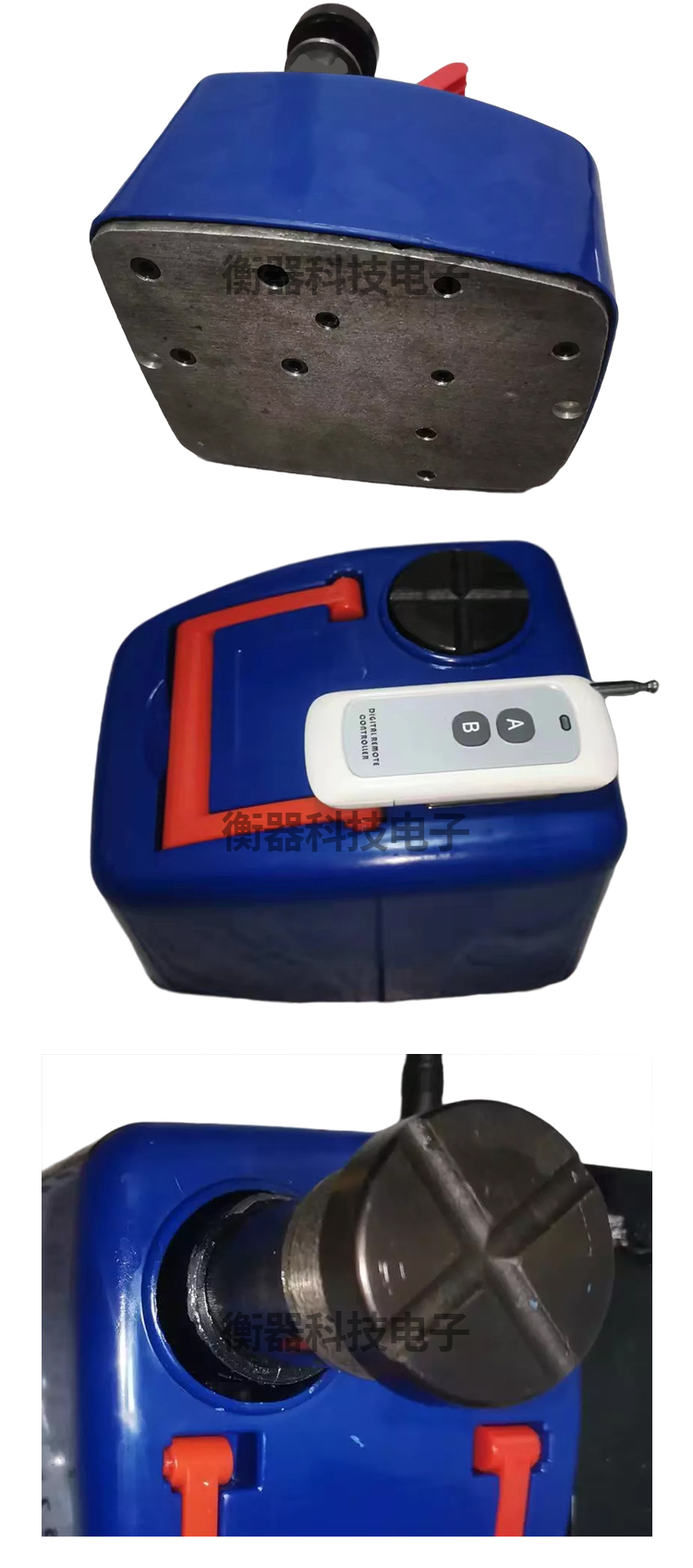 惠利得 12v遥控千斤顶用来大型地磅维修汽车维修妙用无线遥控千斤顶 5