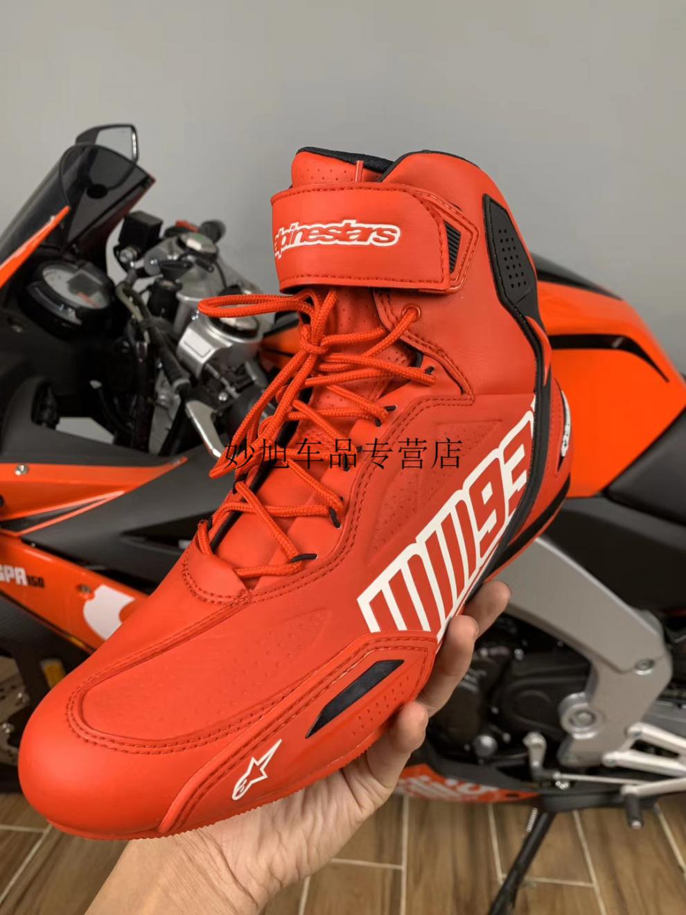 a星摩托车骑行短靴丹尼斯机车鞋骑士赛车越野夏四季防水摩旅冬男定制