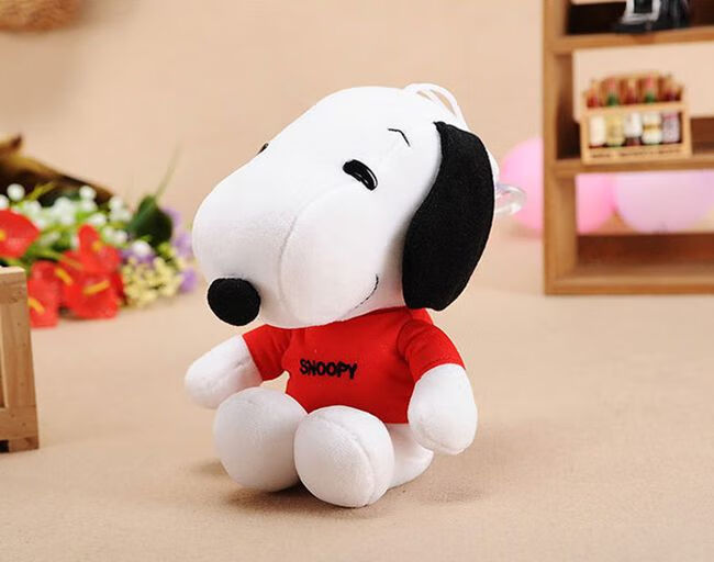 高品质noopy史努比毛绒公仔娃娃玩具玩偶生日儿童礼物 黄色(高约22