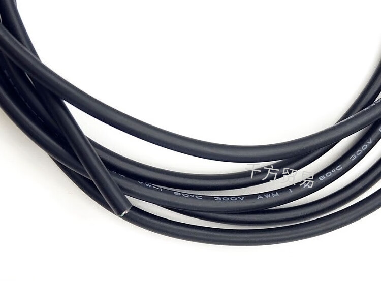 柒悦栖一米 2芯美标ul2464多芯护套电源线usb柔软信号控制镀锡铜 22