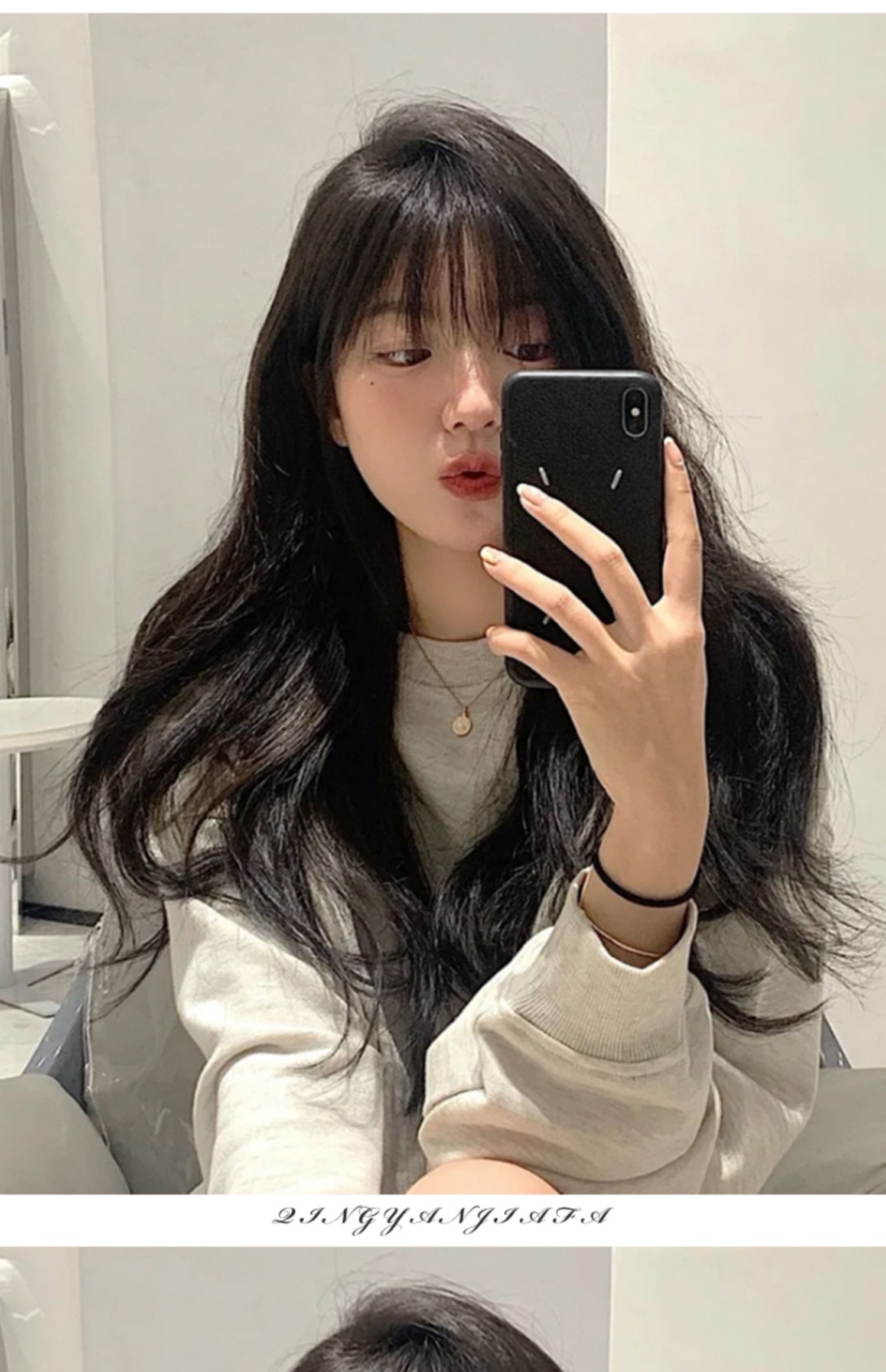 假发女长发长卷发大波浪自然逼真微卷蓬松2021年新款时尚全头套式