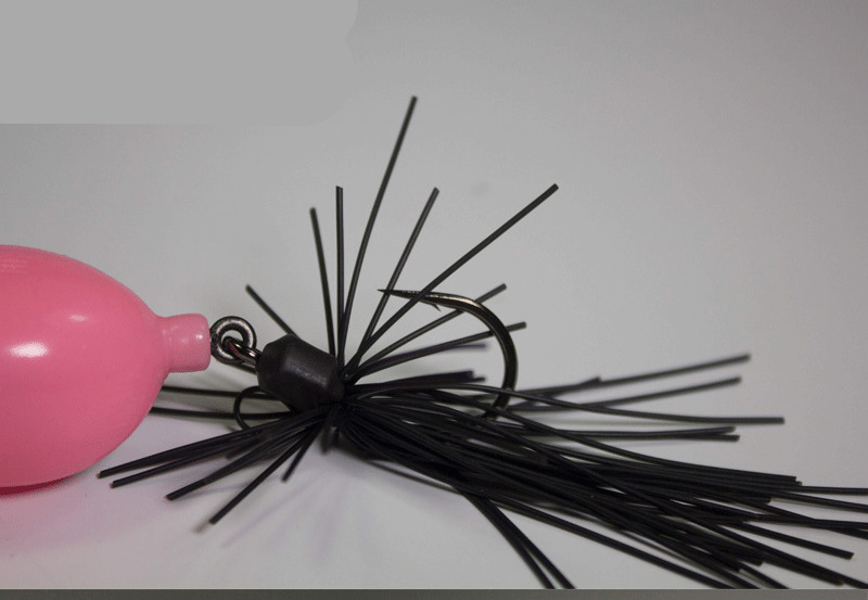 浮萍塘专用雷蛙 6cm16克胡须佬黑鱼专杀路亚饵 白色 浮萍塘专用雷蛙