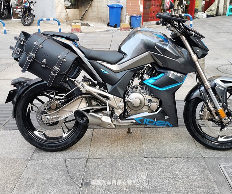 升仕启典kd150g1/g2边箱边包改装带支架 21款隆鑫无极300ac右边包1个