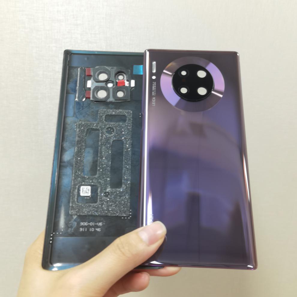 适用原装适用华为mate30原装后盖mate30pro纯原厂后壳电池盖手机后屏