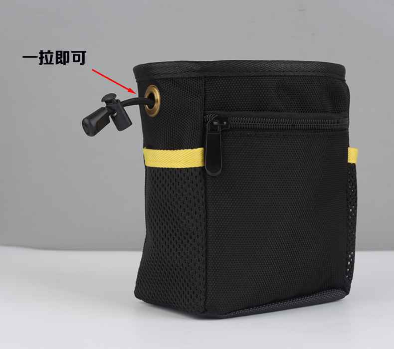 弹弓包加厚牛津布弹弓泥丸钢珠运动腰包户外垂钓鱼多功能战术束口袋包