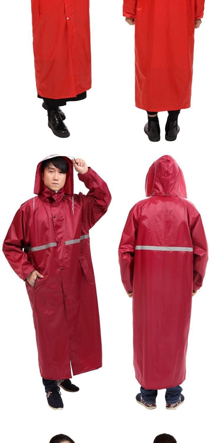 现货直发牛津布连体加厚雨衣成人女式长款全身劳保防水雨披户外徒步男