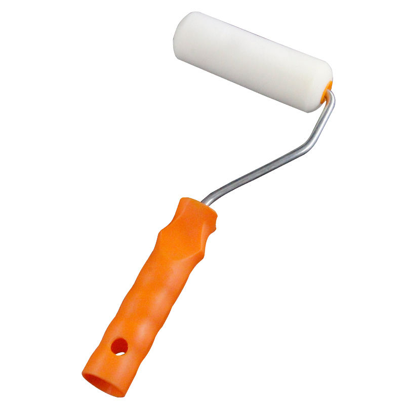 4寸滚筒刷10cm聚酯海绵油漆乳胶漆艺术漆刷墙工具绘画迷你小滚刷 5个