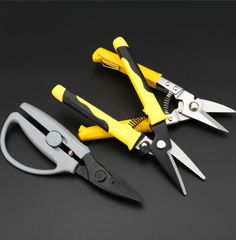 多功能剪刀铁皮剪工业航空剪强力电工剪龙骨吊顶线槽剪塑料管剪子铁皮