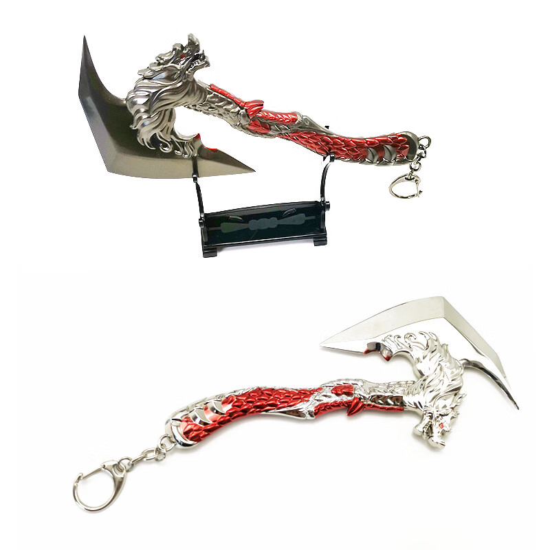 穿越周边 龙啸手斧 cf模型 龙啸手斧银色