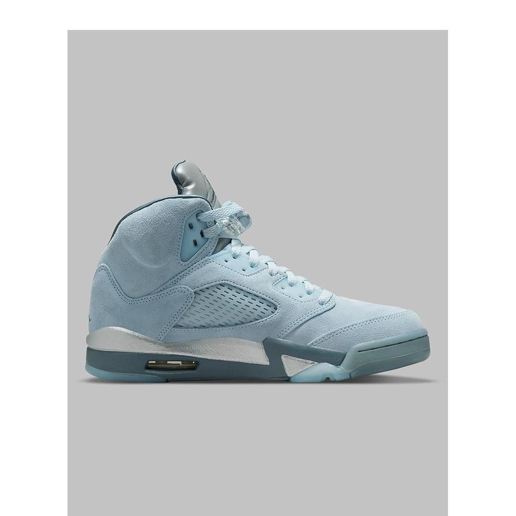 2021冬季 aj5冰蓝 蓝鸟 湖水浅蓝 男子高帮篮球鞋dd9336-400 冰蓝 40
