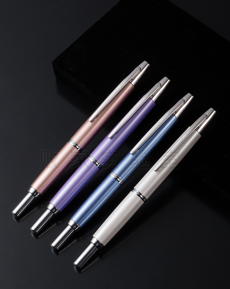 败家实验室 日本百乐capless按动式decimo十代金属钢笔18k金笔 decimo