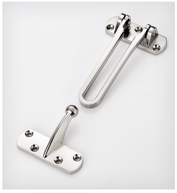 防盗扣反锁扣阻门器顶门器安全门扣门链反锁扣保险栓反锁扣房门栓 浅