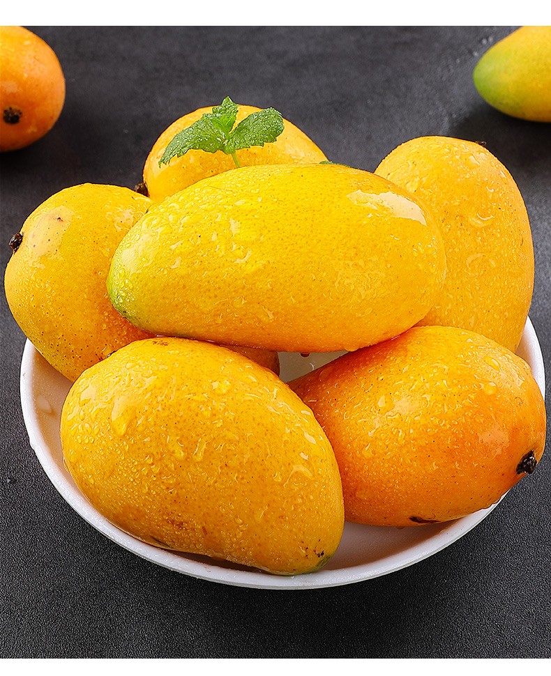 海南小台农当季水果新鲜现摘热带小台芒整箱10斤