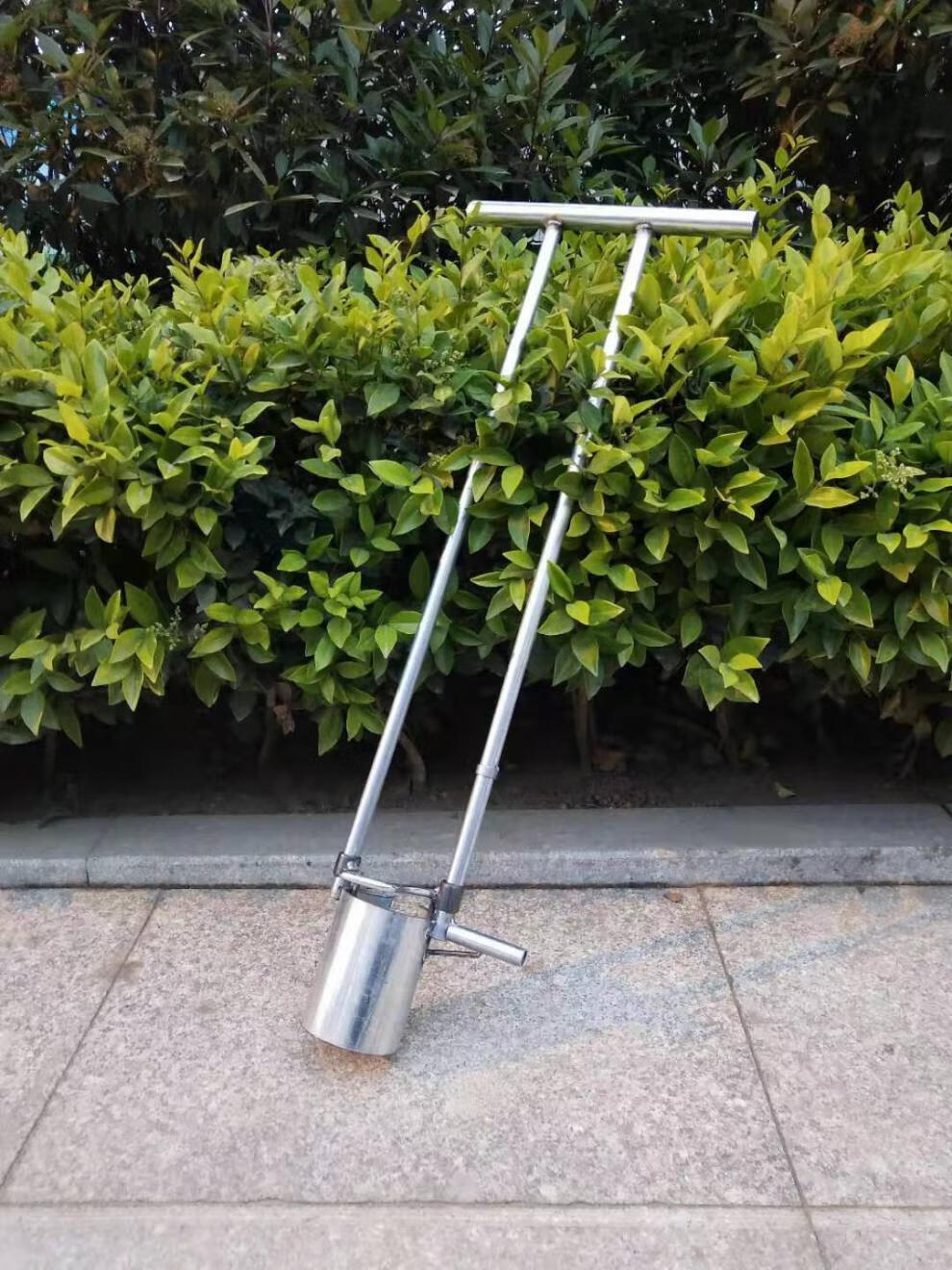 打洞移苗神器移苗玉米器不锈钢移苗器地膜打孔器打洞器移栽移苗器取土