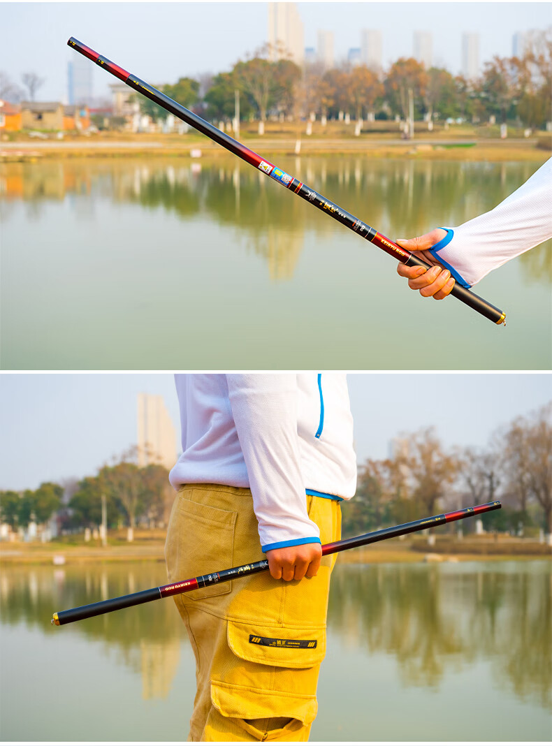 三定位传统钓鱼竿短节溪流竿碳素手竿轻硬 迪佳精品溪流72米【顺丰】