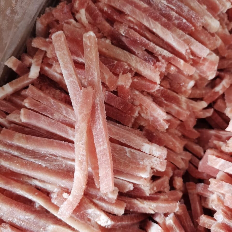 生鲜冷冻猪肉丝瘦肉丝纯瘦肉四号肉瘦肉粥食材净重20斤华海春其他区域