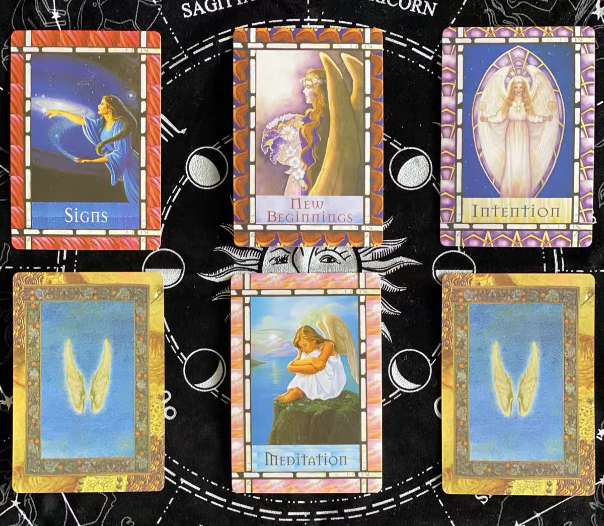 gykz 塔罗牌国内定制版疗愈天使神谕卡healing with the angel 英文