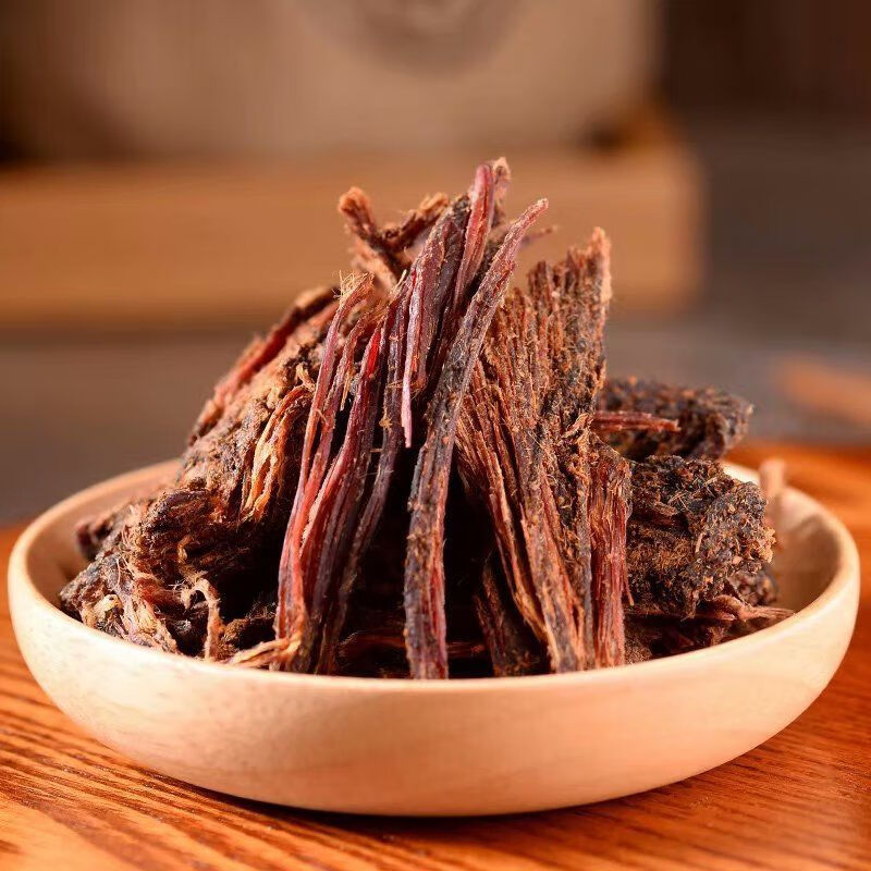 云南傣旺黑干巴火烧干巴傣族特色牛干巴风干手撕牛肉包装即食 黑干巴1