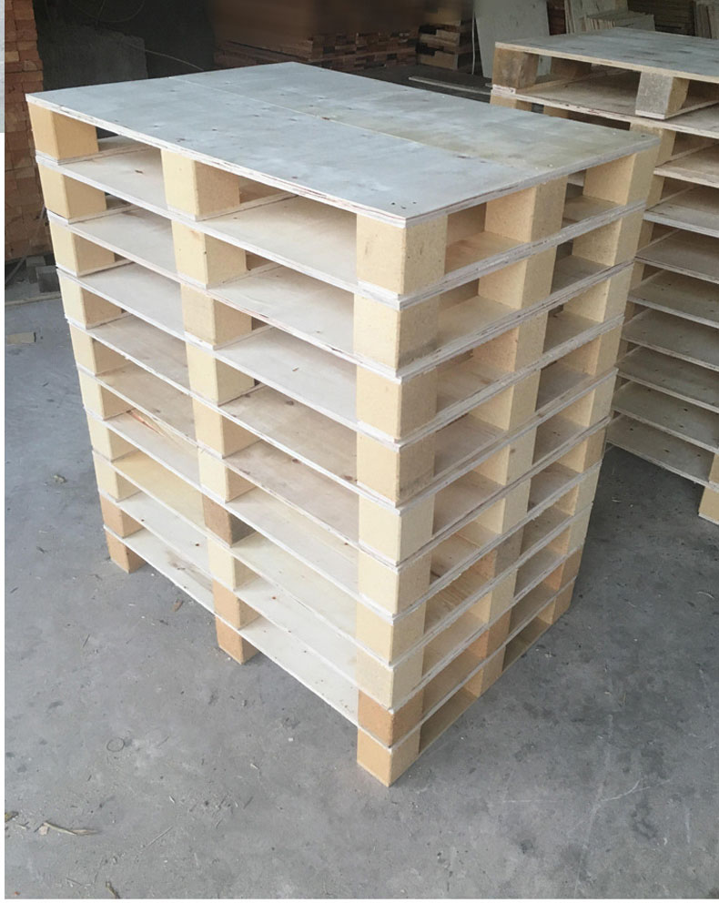 木托盘仓库防潮板仓板胶合板物流货物木质叉车托盘栈板 13mm100cm*120